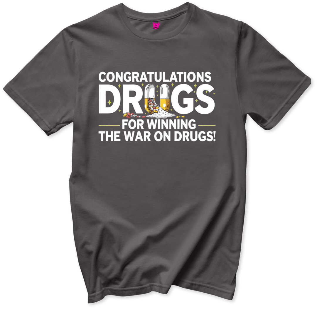 War on Drugs T-Shirt - Throwback Paradise
