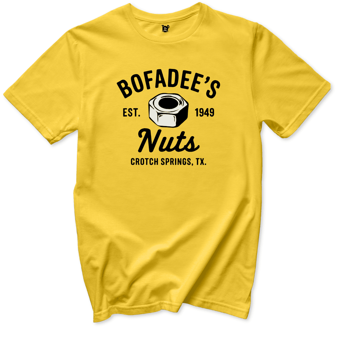 Bofadees Nuts T-Shirt - Throwback Paradise
