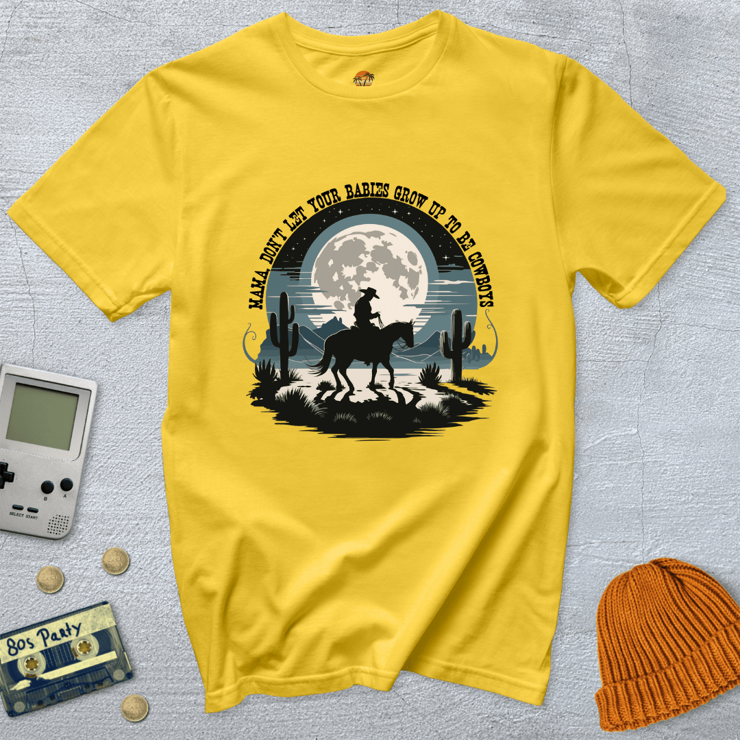 Printify T-Shirts Daisy / S Cowboy Moon - Shirt