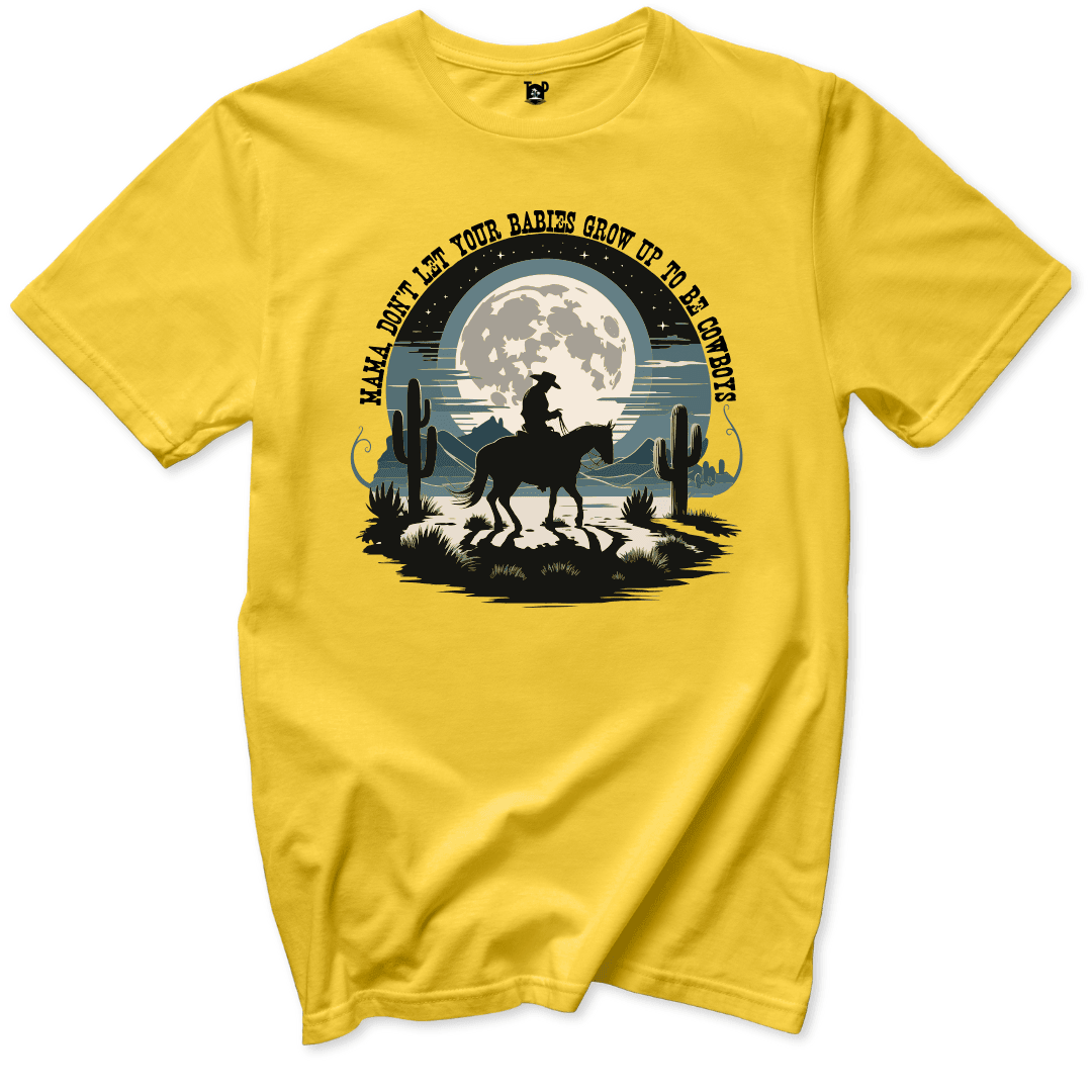 Cowboy Moon T-Shirt - Throwback Paradise