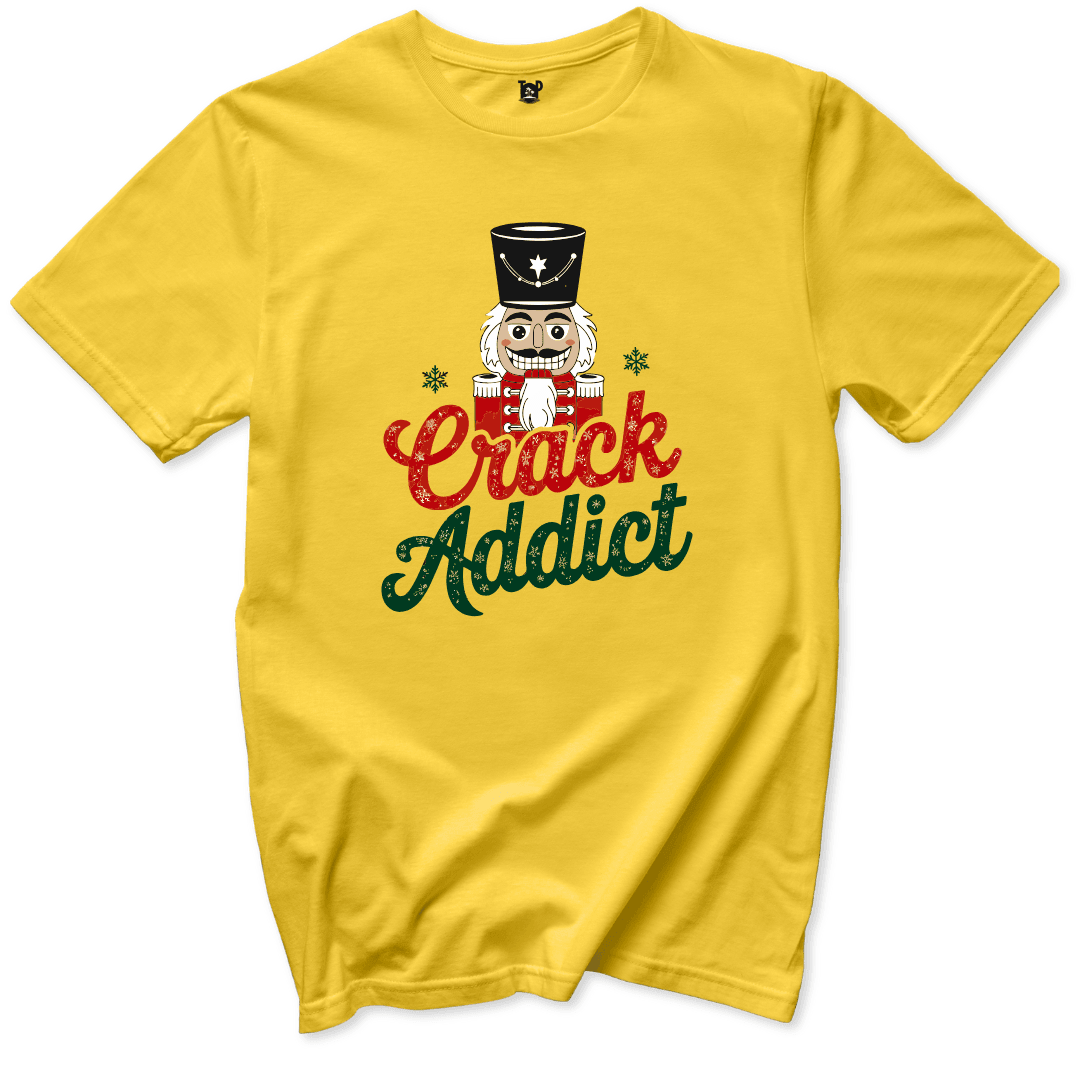 Crack Addict T-Shirt - Throwback Paradise