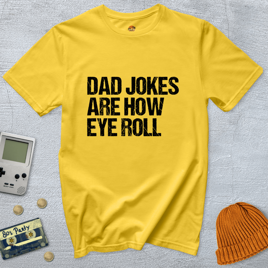 Printify T-Shirts Daisy / S Dad Jokes - Shirt