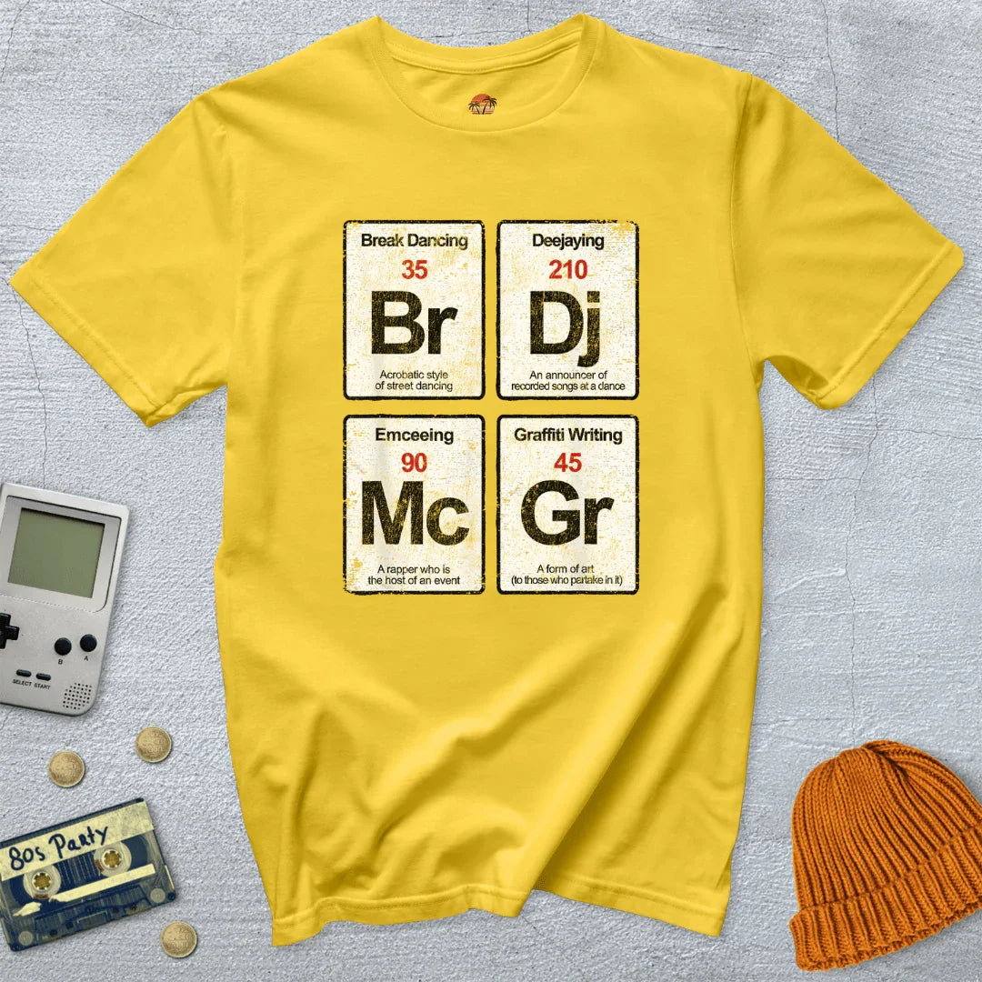 Elements of HipHop - Shirt - Throwback Paradise