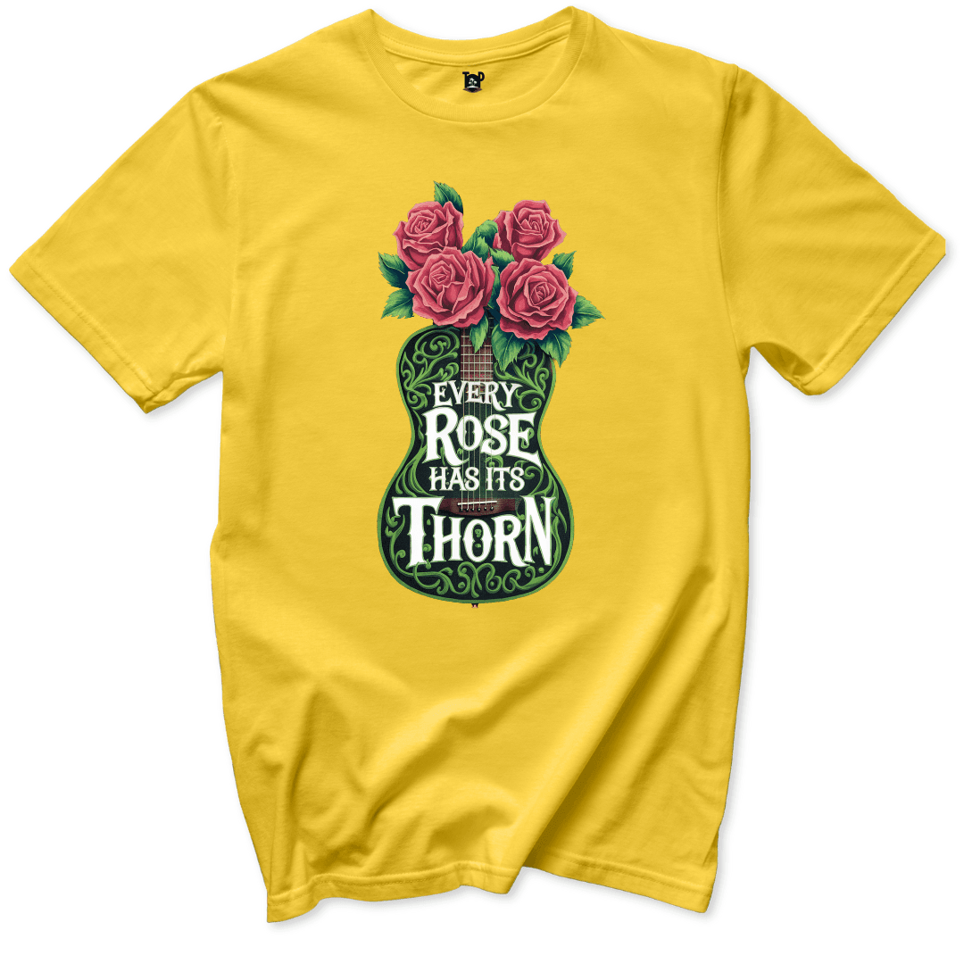 Every Rose Has Its Thorn T-Shirt - Throwback Paradise