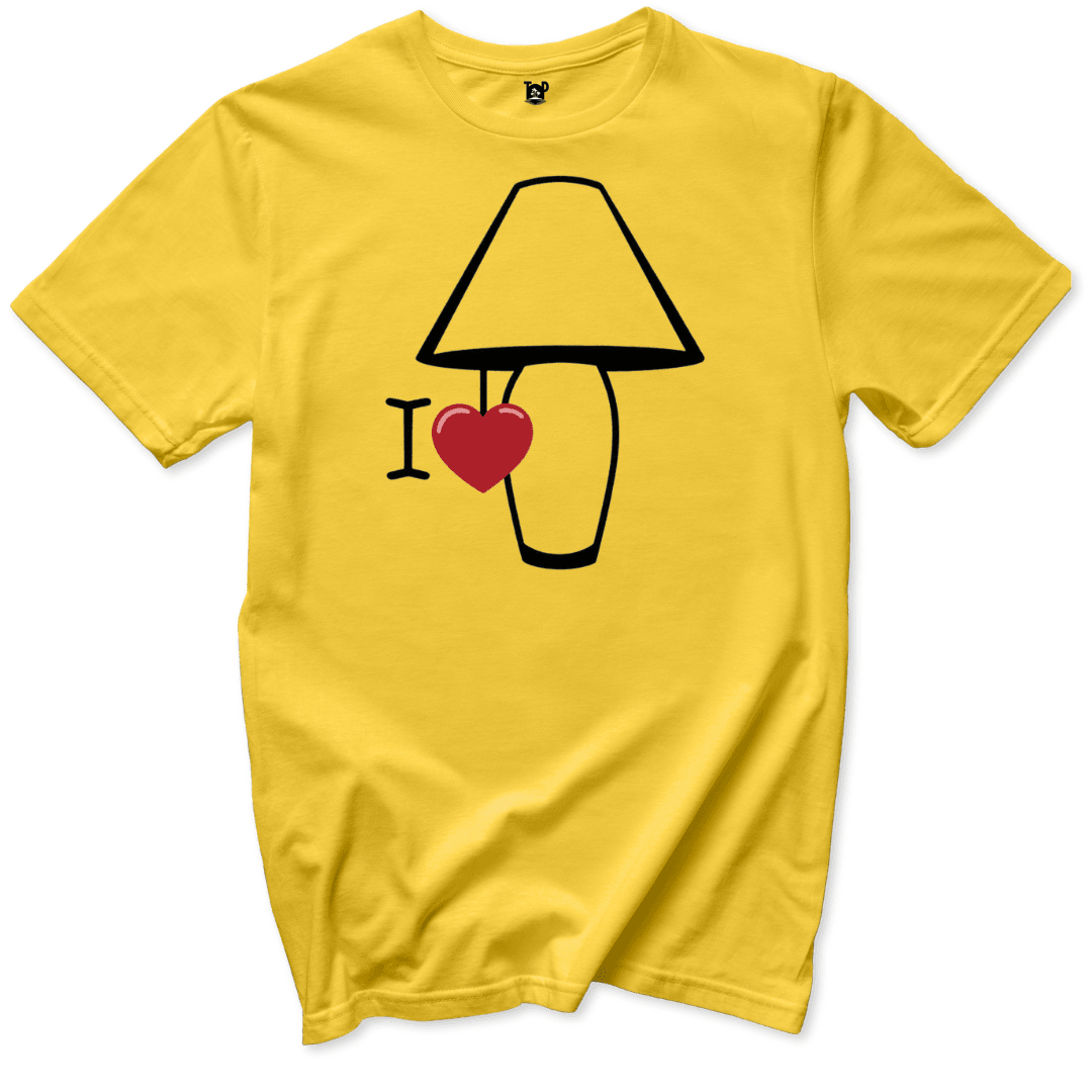I Love Lamp T-Shirt - Throwback Paradise
