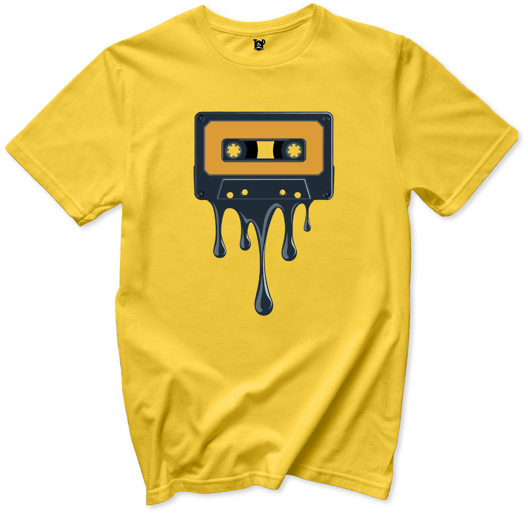 Melting Cassette T-Shirt - Throwback Paradise