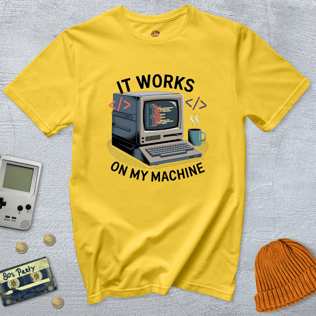 Printify T-Shirts Daisy / S My Computer - Shirt