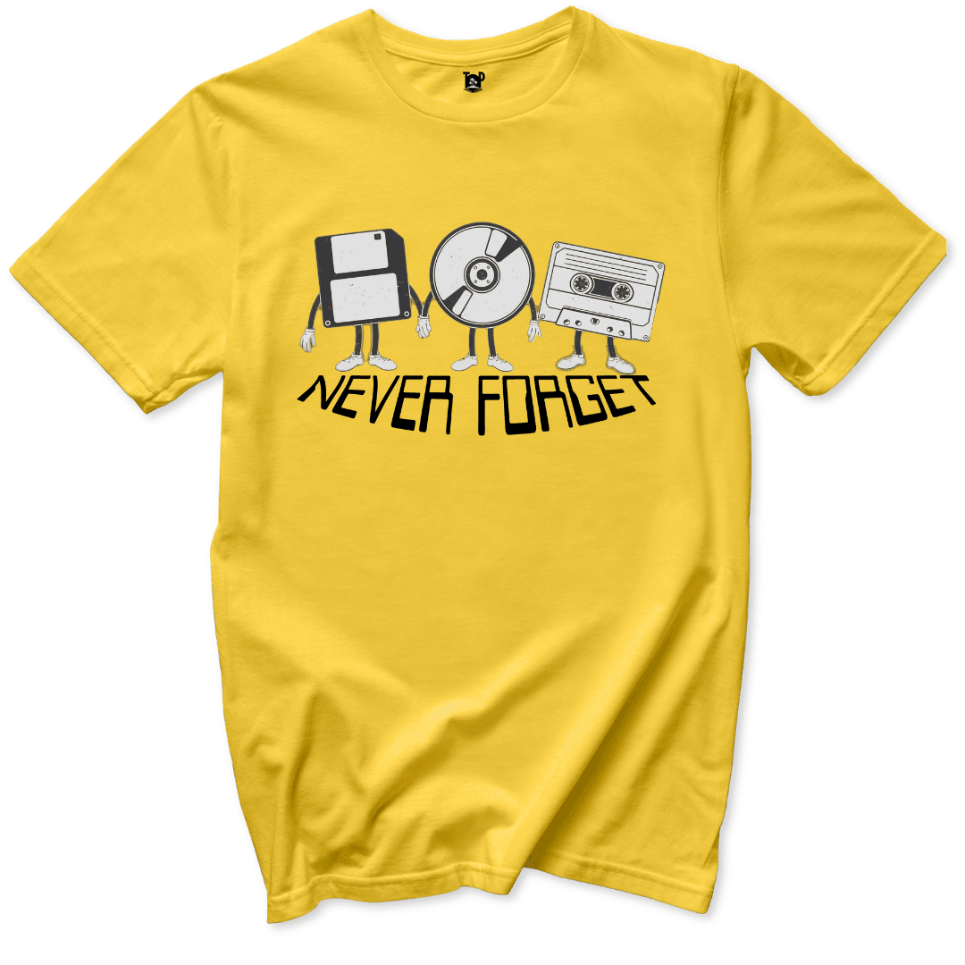 Never Forget T-Shirt - Throwback Paradise