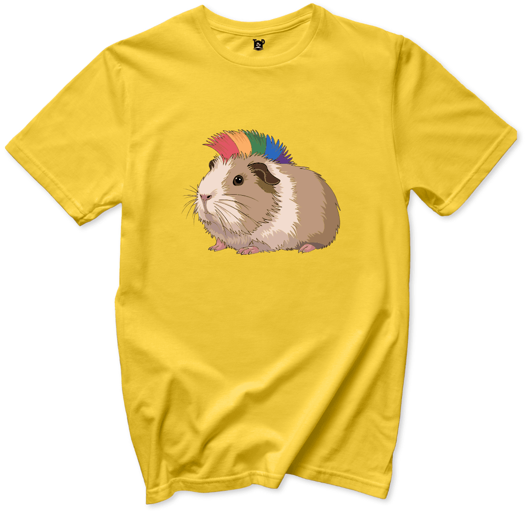 Punk Guinea Pig T-Shirt - Throwback Paradise
