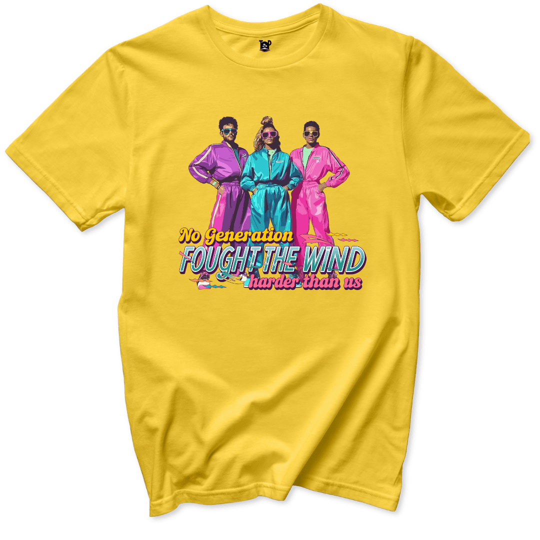 Retro Windbreaker Generation T-Shirt - Throwback Paradise