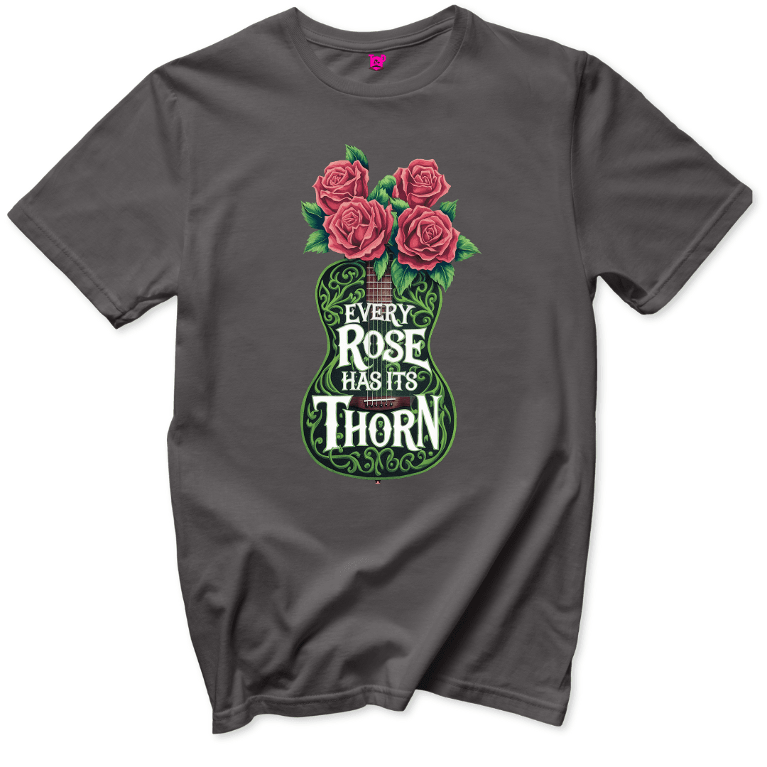 Every Rose Has Its Thorn T-Shirt - Throwback Paradise