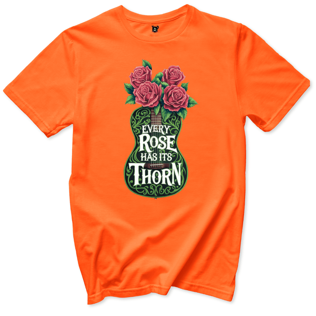 Every Rose Has Its Thorn T-Shirt - Throwback Paradise