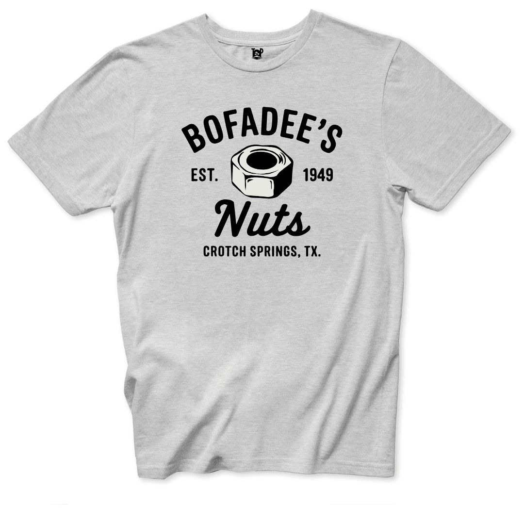 Bofadees Nuts T-Shirt - Throwback Paradise