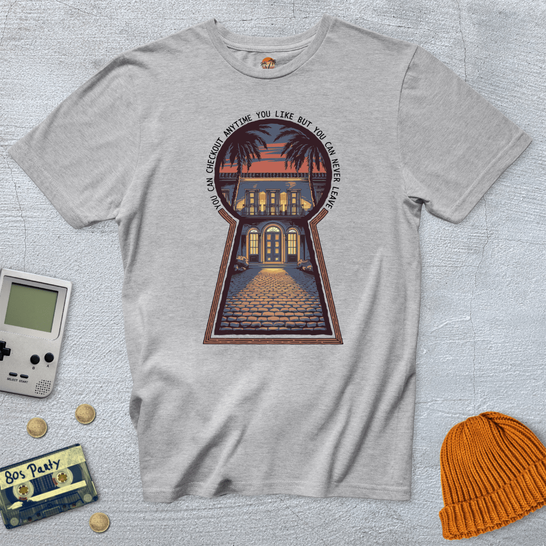 Printify T-Shirts Ice Grey / S Californian Hotel - Shirt