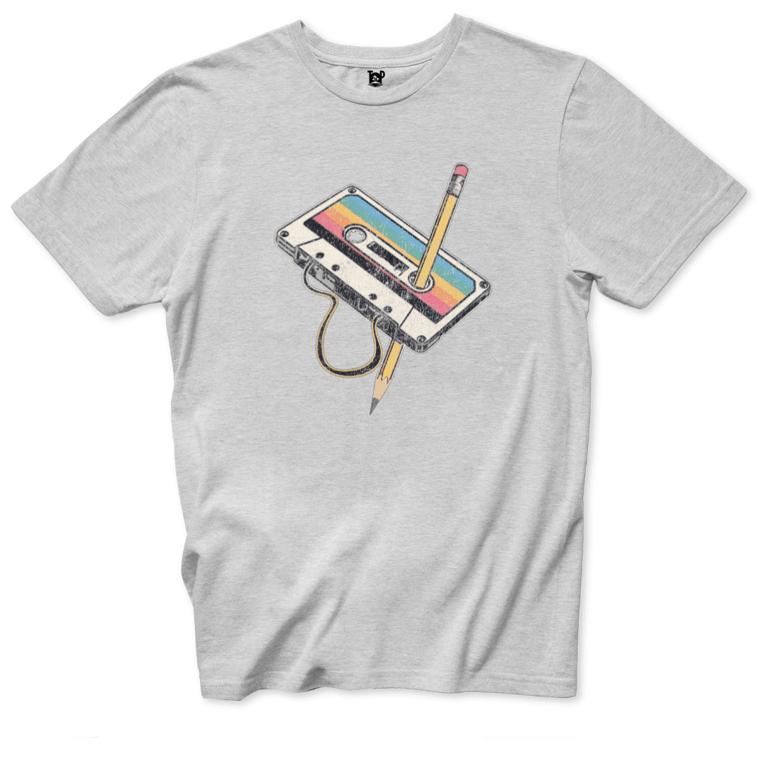 Cassette Rewind T-Shirt - Throwback Paradise
