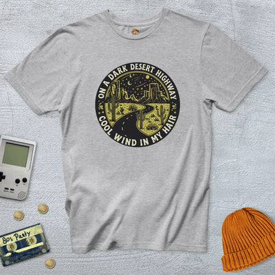 Dark Desert Highway - Shirt - Throwback Paradise