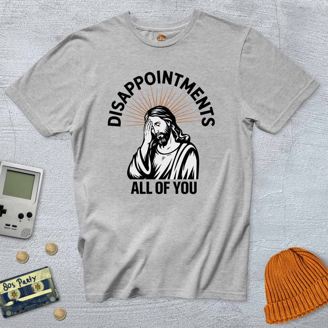 Printify T-Shirts Ice Grey / S Disappointments - Shirt