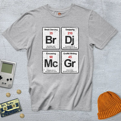 Elements of HipHop - Shirt - Throwback Paradise