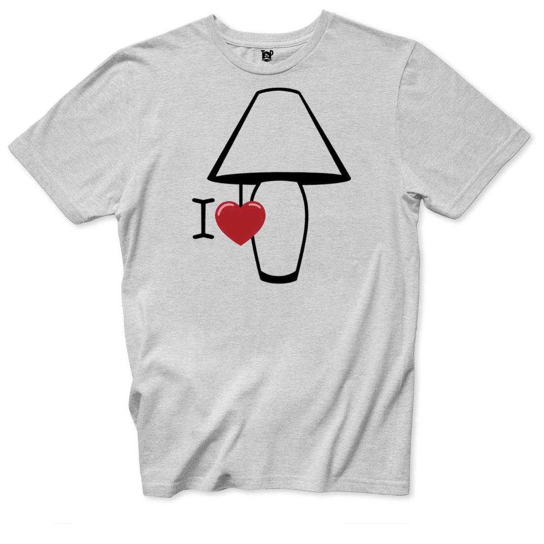 I Love Lamp T-Shirt - Throwback Paradise