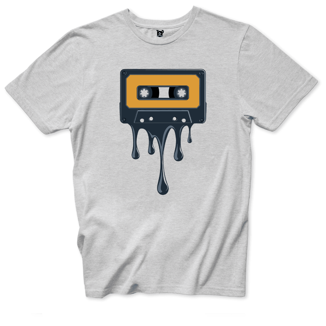 Melting Cassette T-Shirt - Throwback Paradise