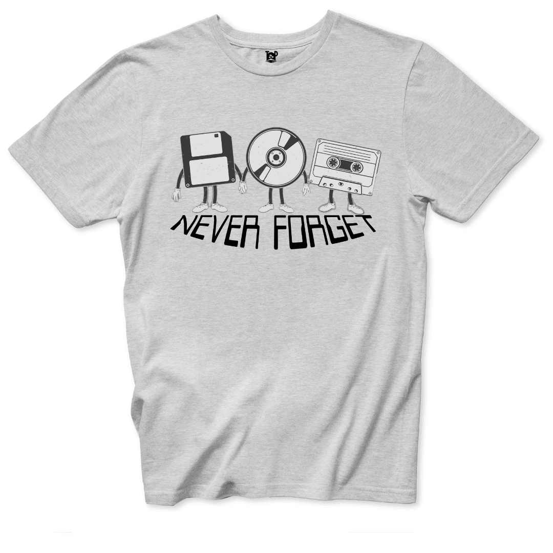 Never Forget T-Shirt - Throwback Paradise
