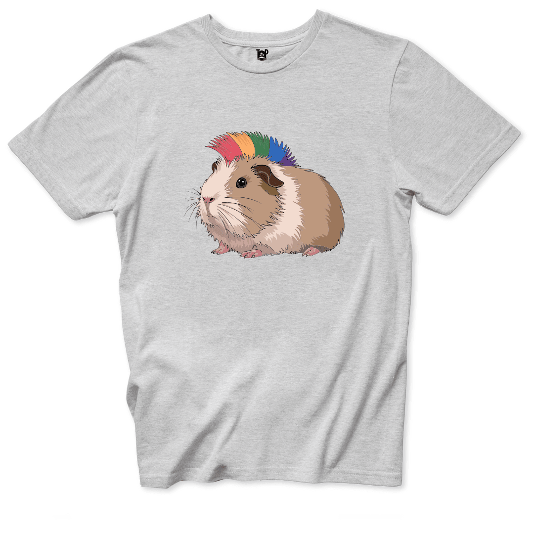 Punk Guinea Pig T-Shirt - Throwback Paradise