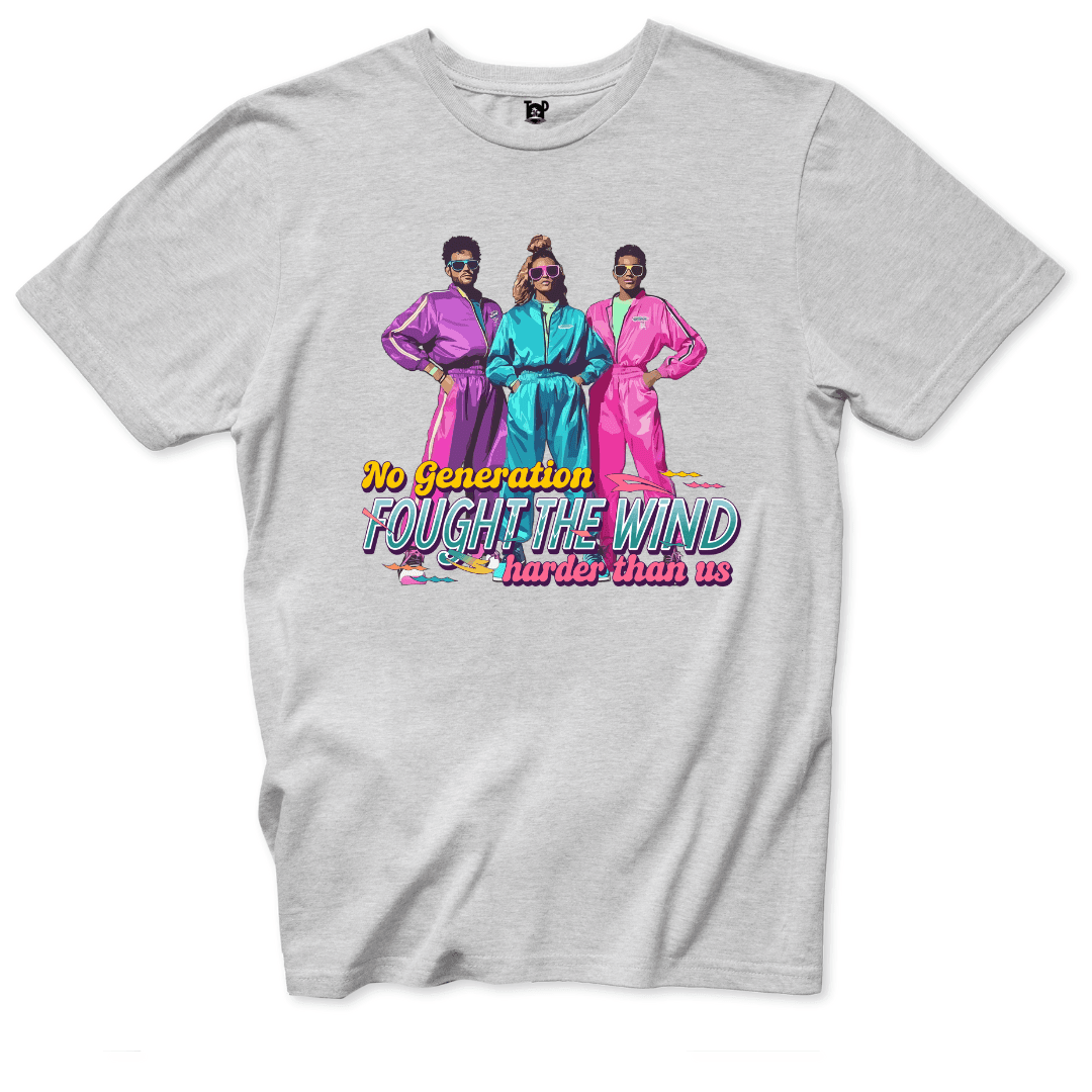 Retro Windbreaker Generation T-Shirt - Throwback Paradise