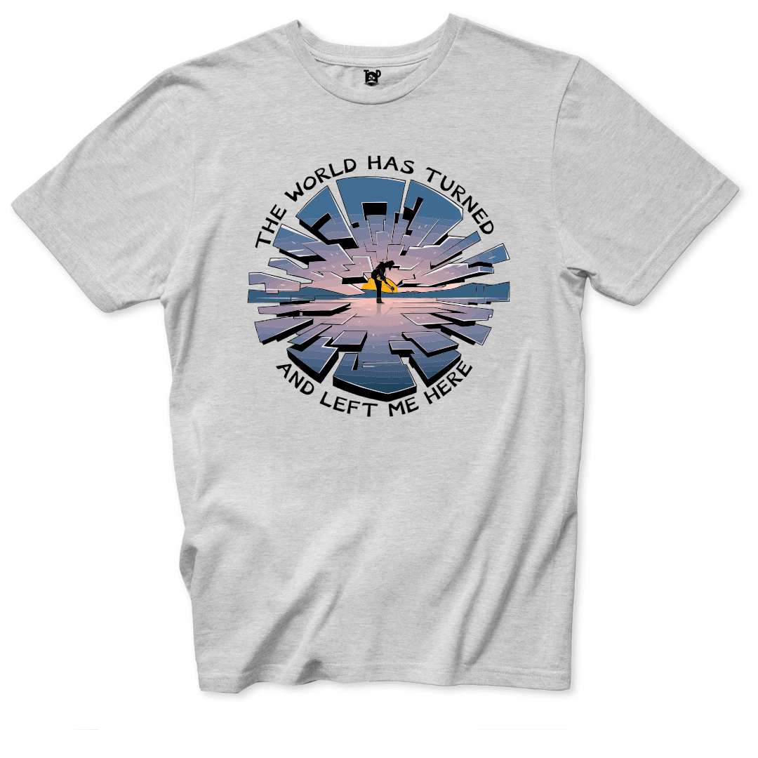The World has turned T-Shirt - Throwback Paradise