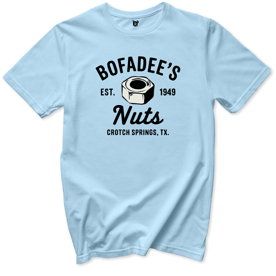 Bofadees Nuts T-Shirt - Throwback Paradise
