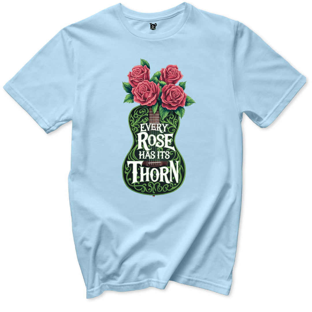 Every Rose Has Its Thorn T-Shirt - Throwback Paradise
