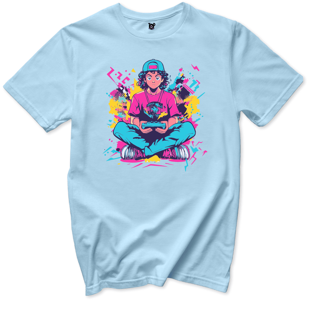Gamer Kid T-Shirt - Throwback Paradise