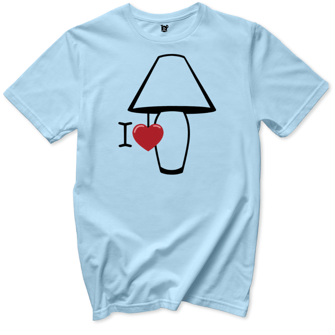 I Love Lamp T-Shirt - Throwback Paradise