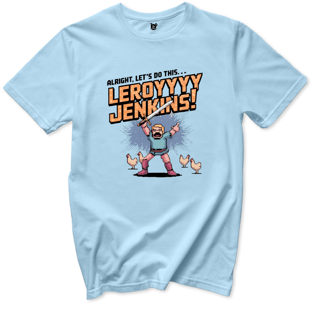 Leeroy Jenkins T-Shirt - Throwback Paradise