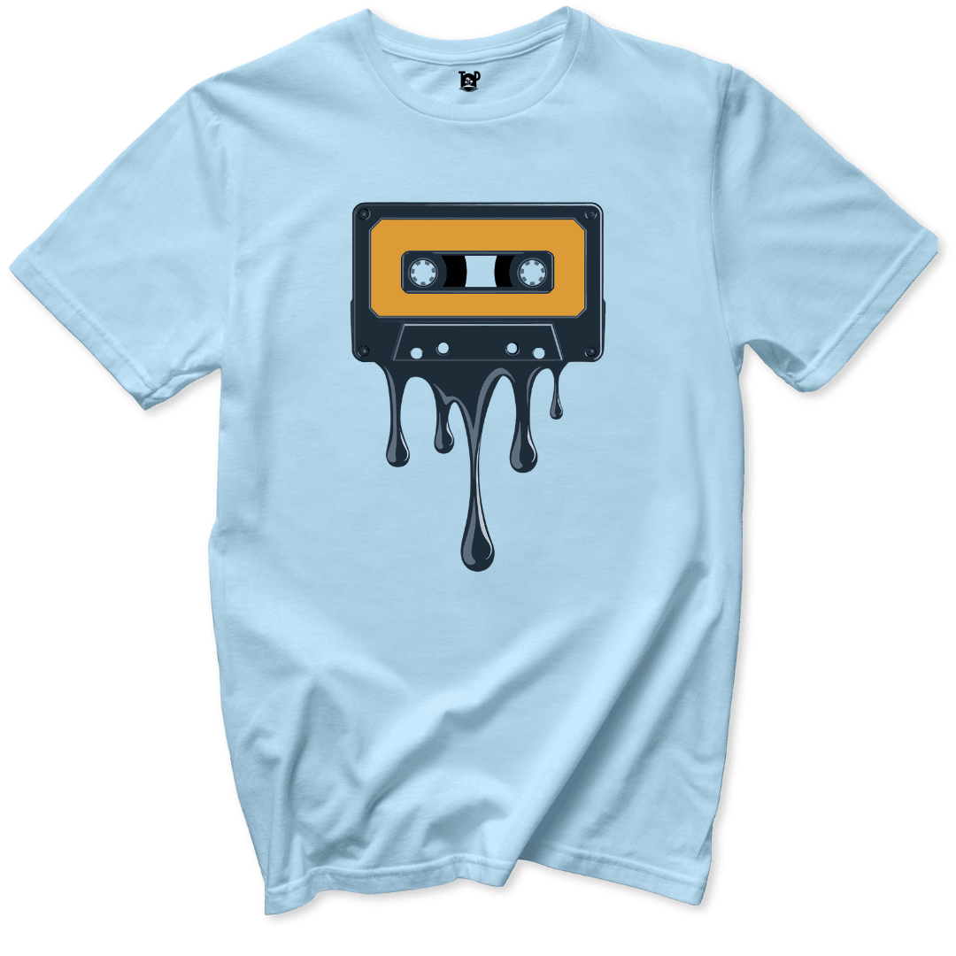 Melting Cassette T-Shirt - Throwback Paradise
