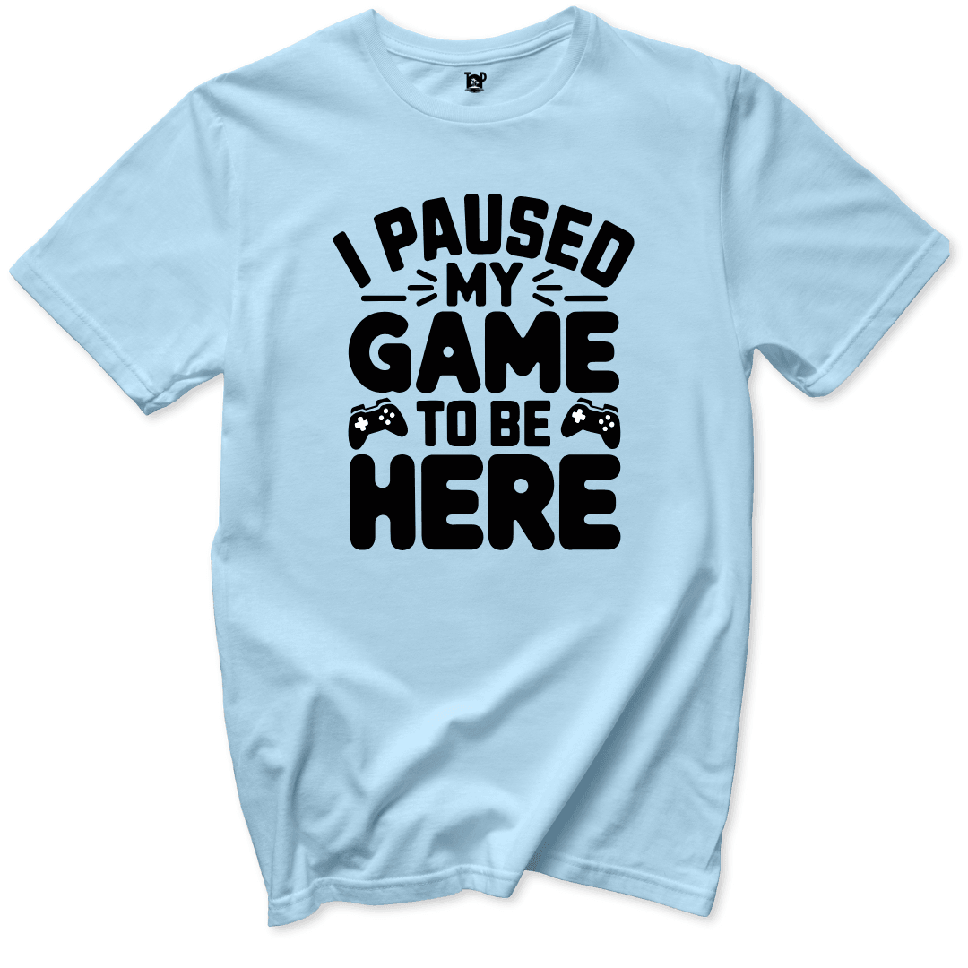 Paused my Game T-Shirt - Throwback Paradise