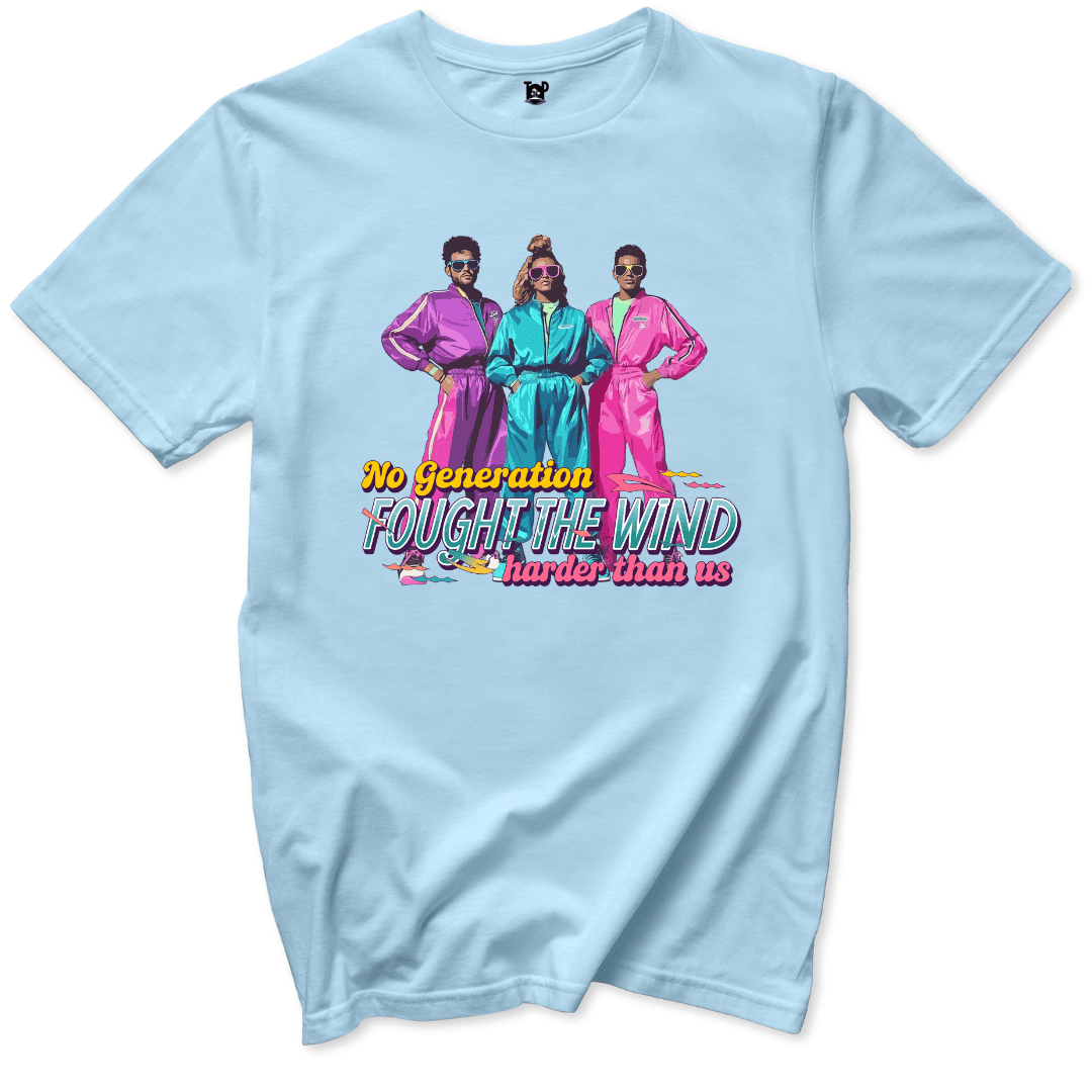 Retro Windbreaker Generation T-Shirt - Throwback Paradise
