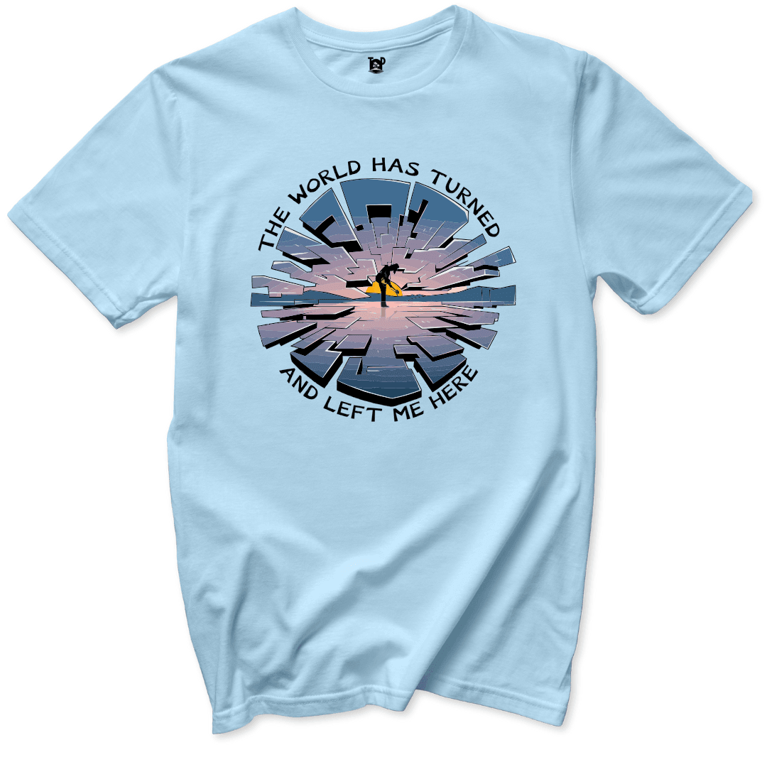The World has turned T-Shirt - Throwback Paradise