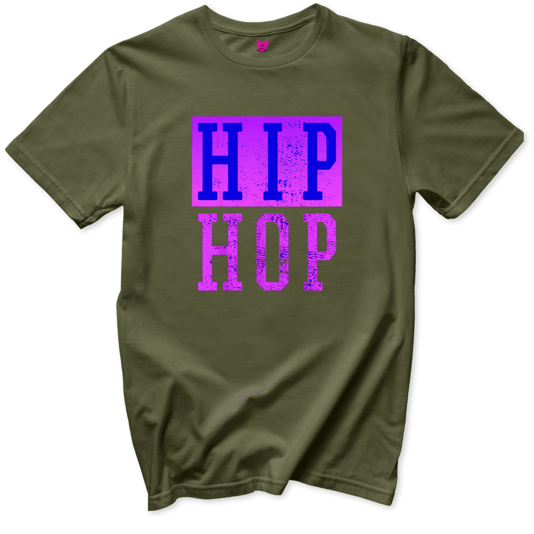 Hip Hop Block T-Shirt - Throwback Paradise