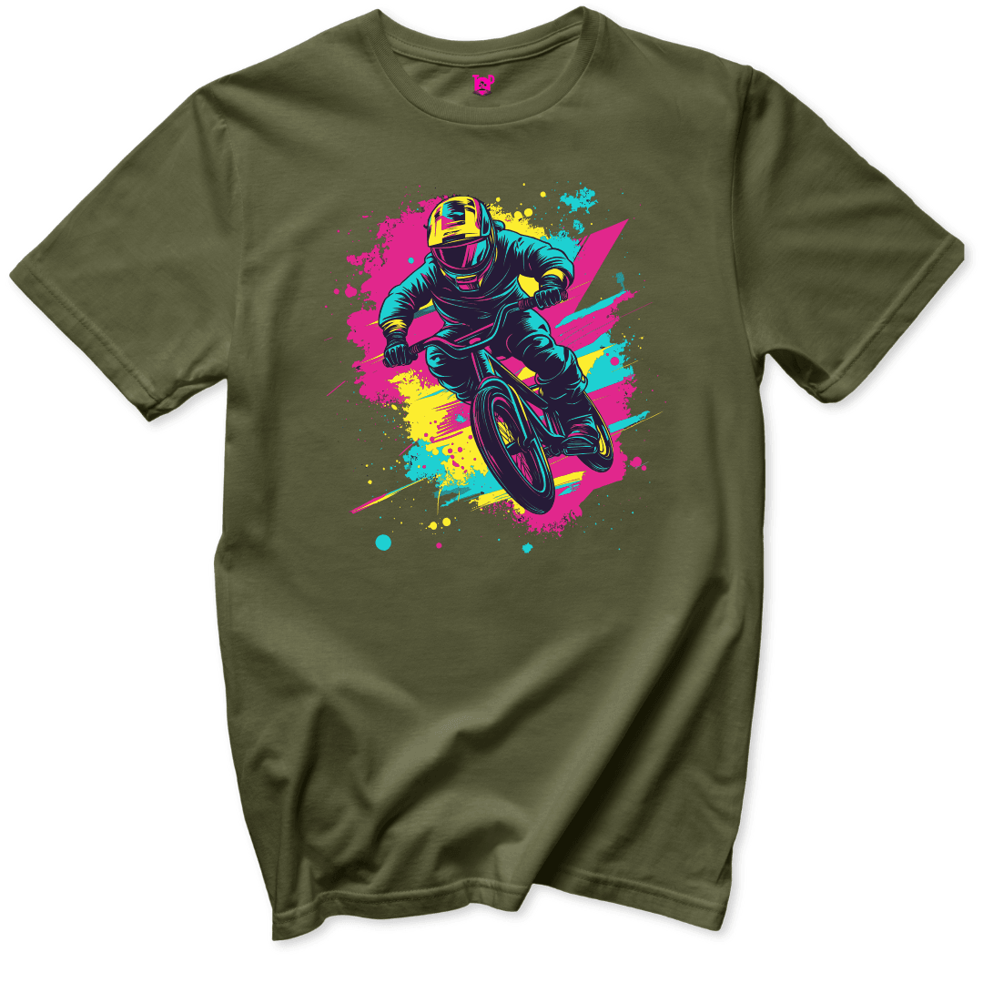 BMX T-Shirt - Throwback Paradise