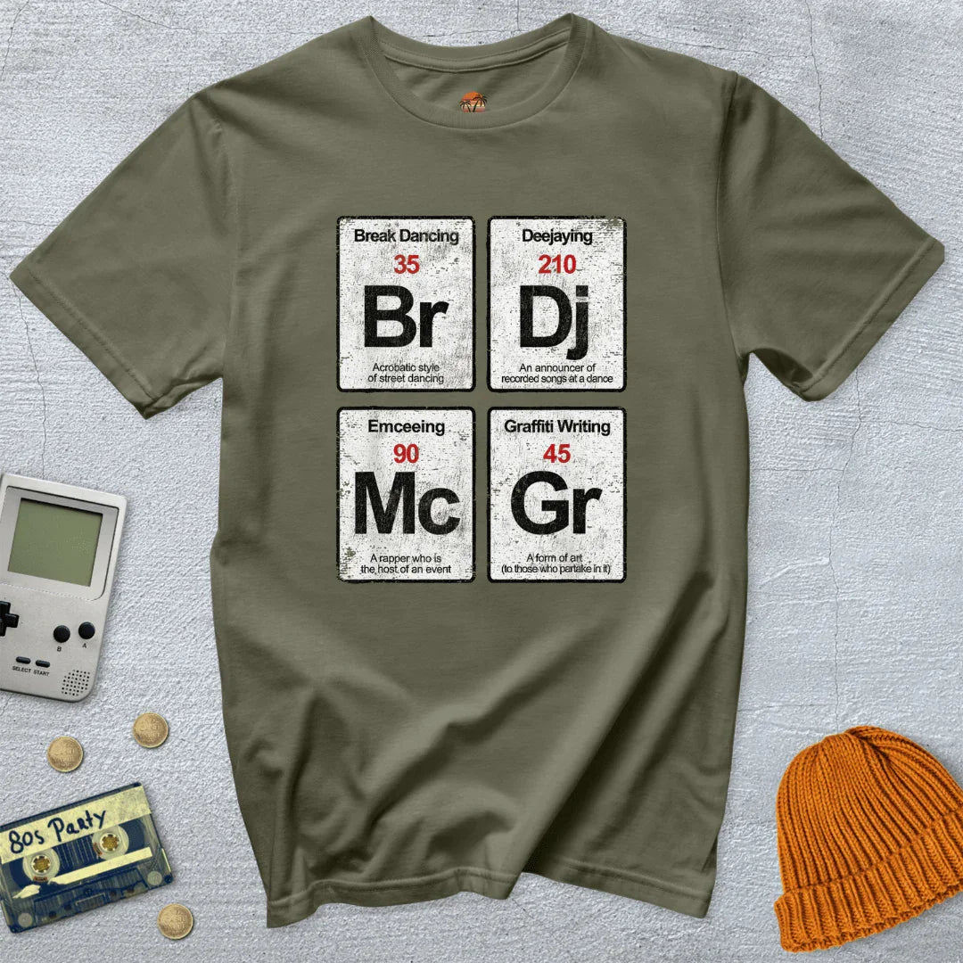 Elements of HipHop - Shirt - Throwback Paradise