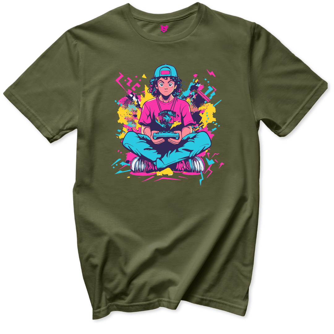 Gamer Kid T-Shirt - Throwback Paradise