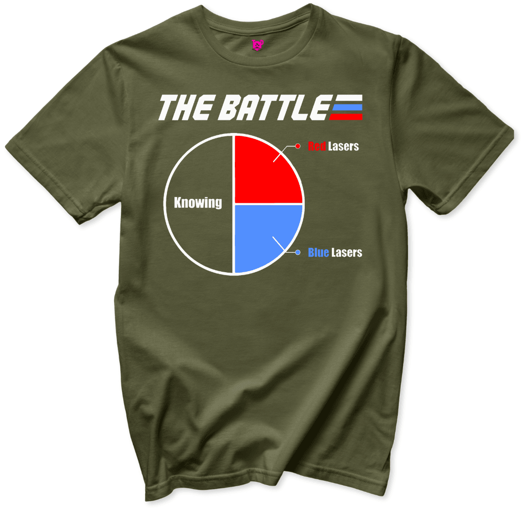 Half The Battle T-Shirt - Throwback Paradise