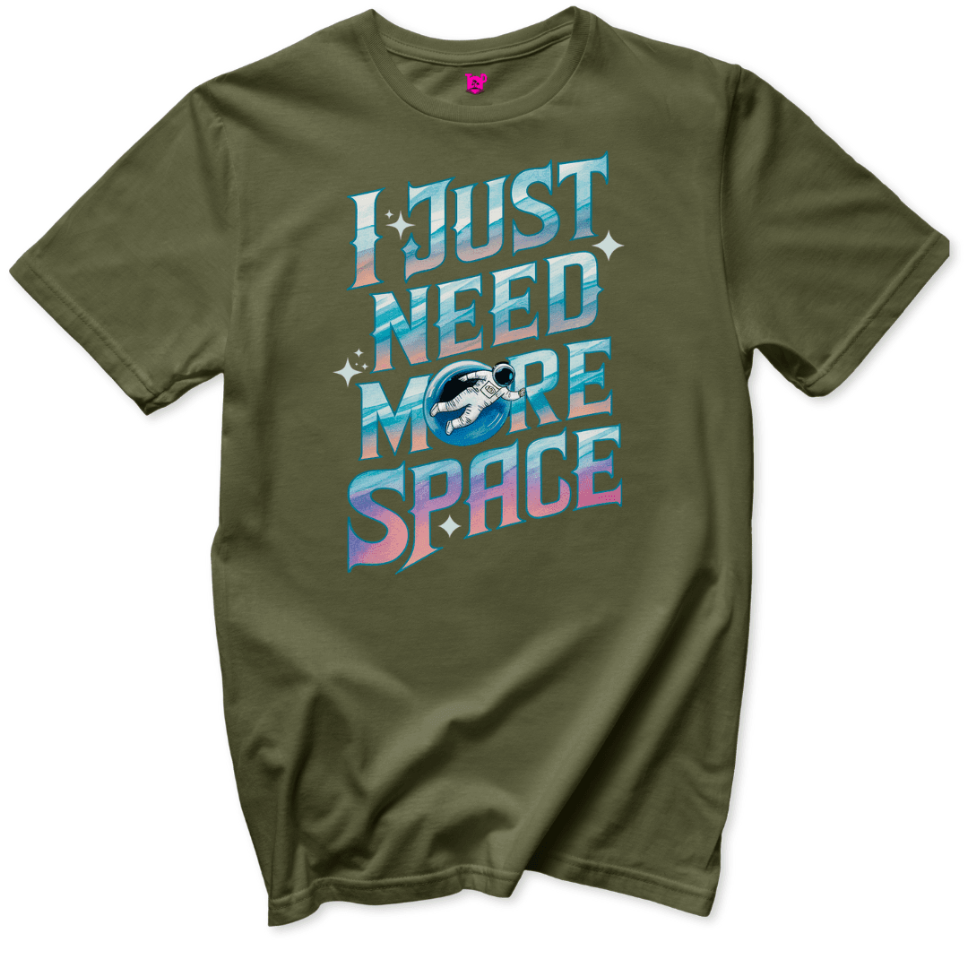 More Space T-Shirt - Throwback Paradise