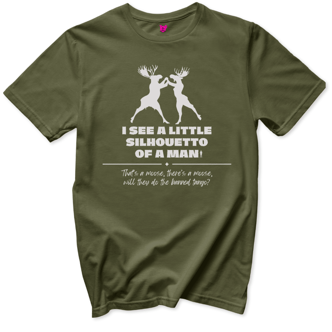 Silhouetto Moose Tango T-Shirt - Throwback Paradise