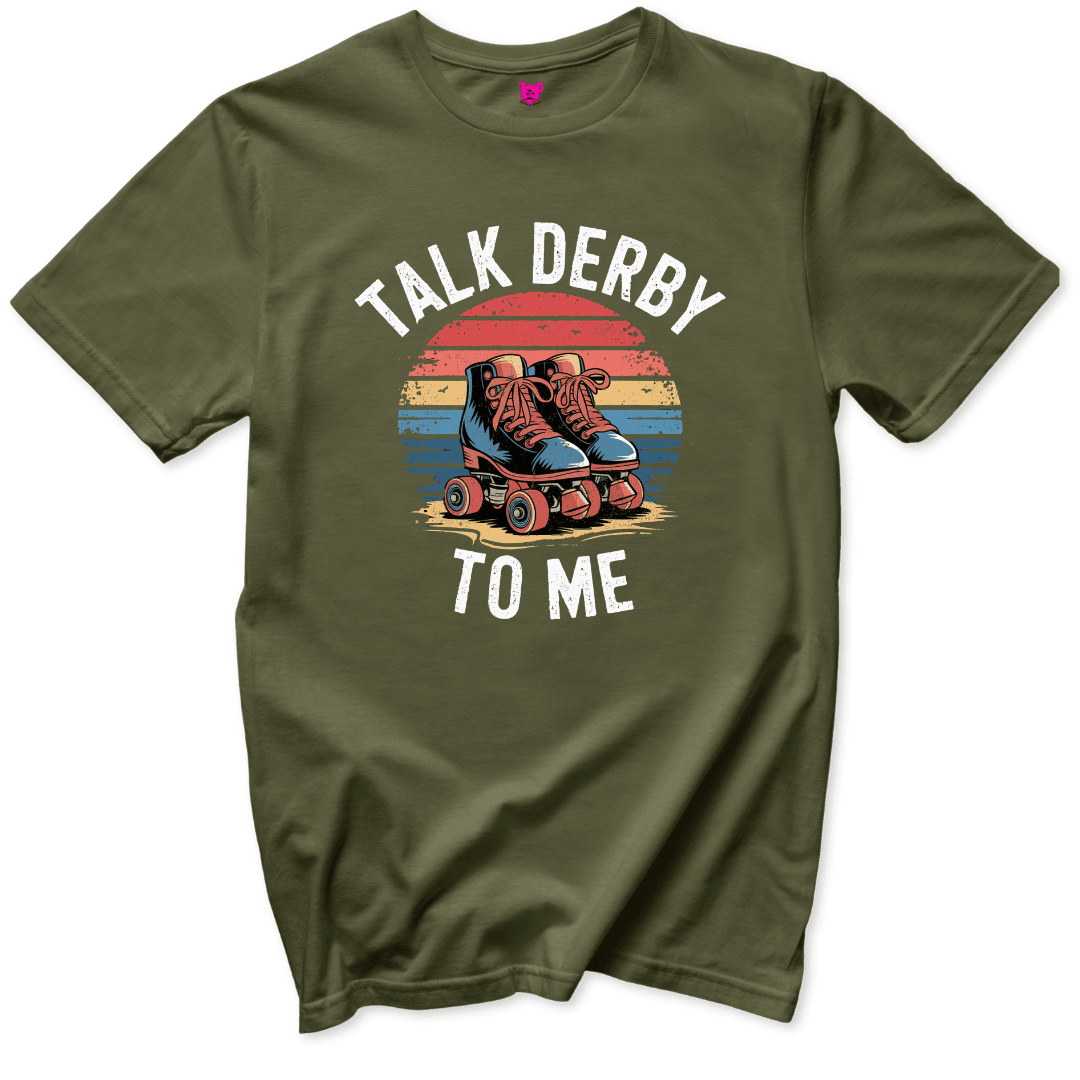 Talk Derby To Me T-Shirt - Throwback Paradise