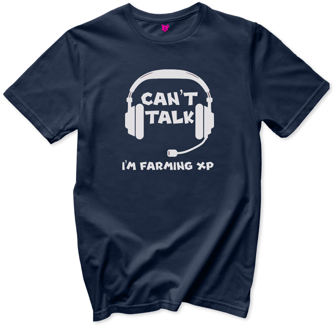 Cant Talk Farming XP T-Shirt - Throwback Paradise