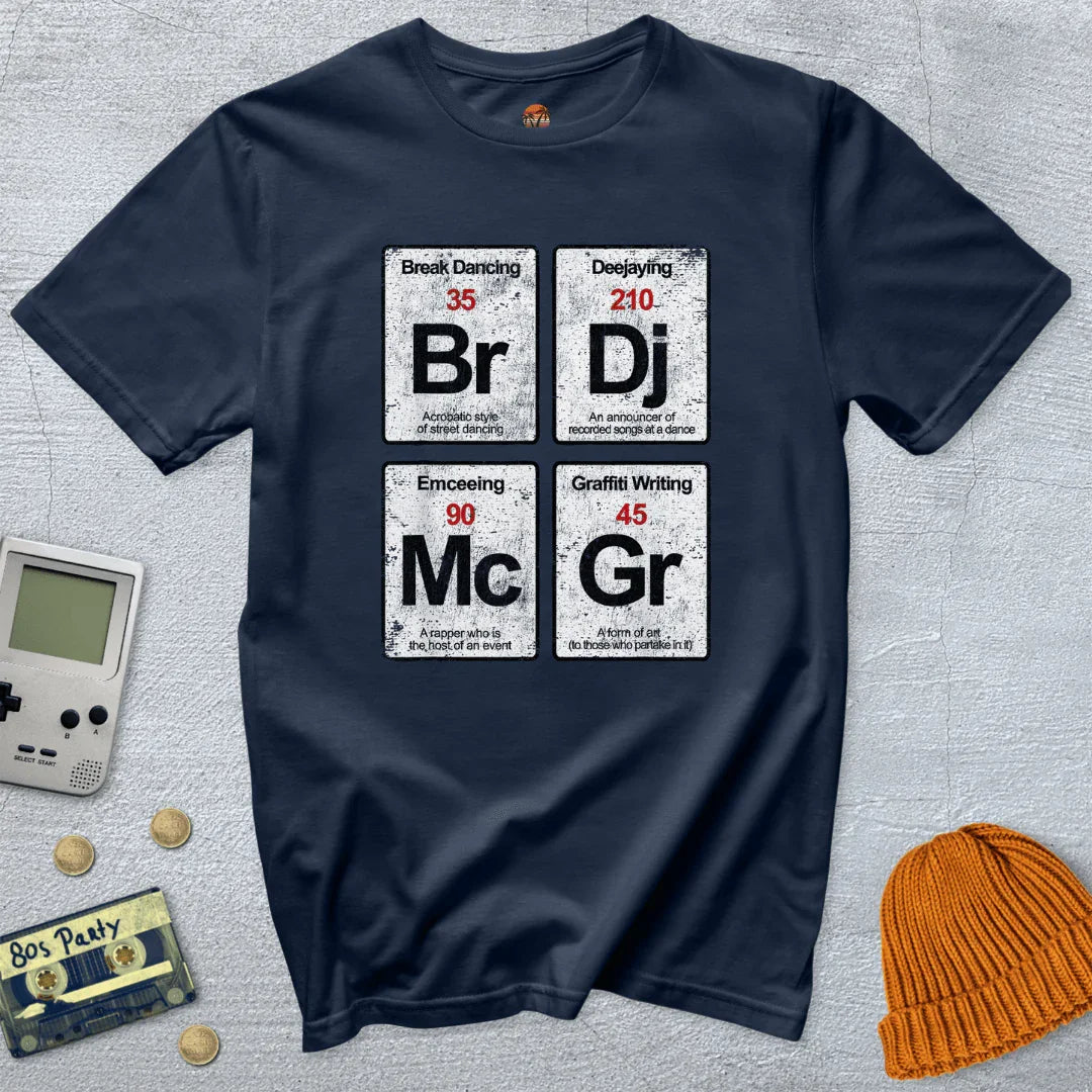 Elements of HipHop - Shirt - Throwback Paradise