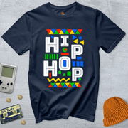 Printify T-Shirts Navy / S Hip Hop dashiki - Shirt