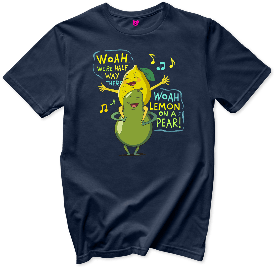 Lemon on a Pear T-Shirt - Throwback Paradise