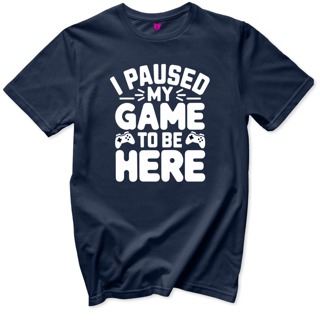 Paused my Game T-Shirt - Throwback Paradise